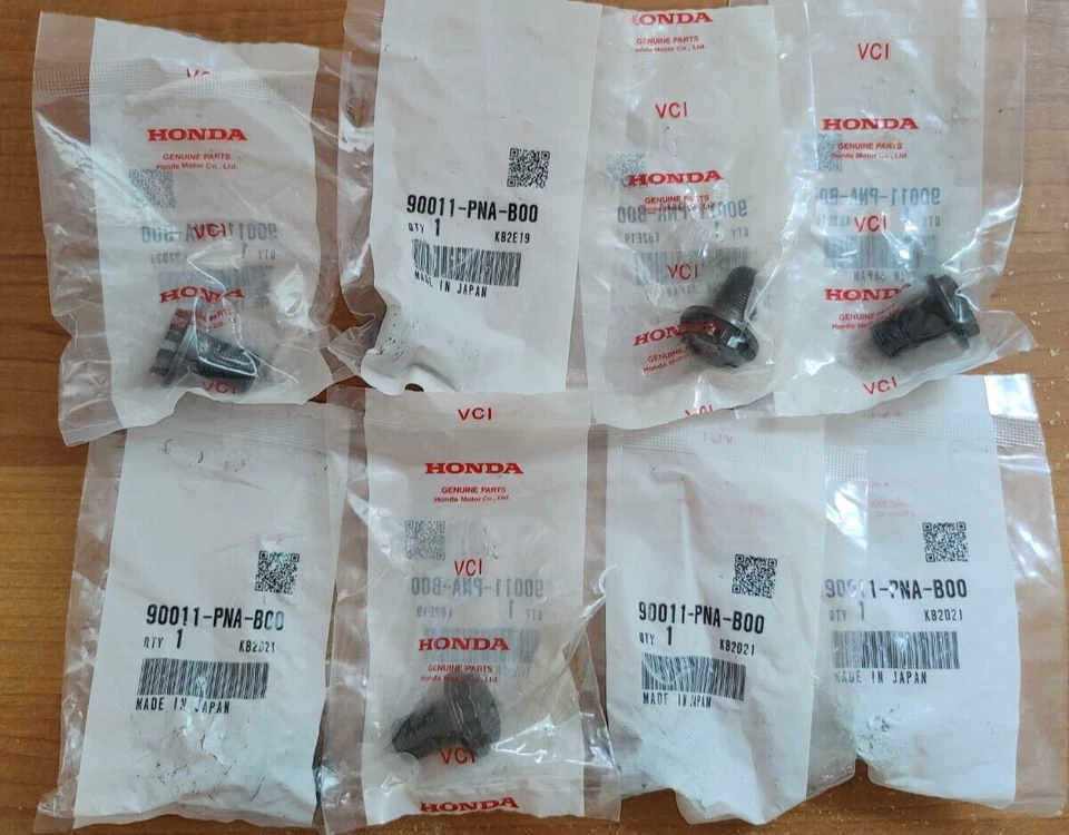 Genuine Honda Acura OEM K-SERIES Flywheel & Pressure Plate Bolt SET K20 K24 NEW - Image 3 of 4