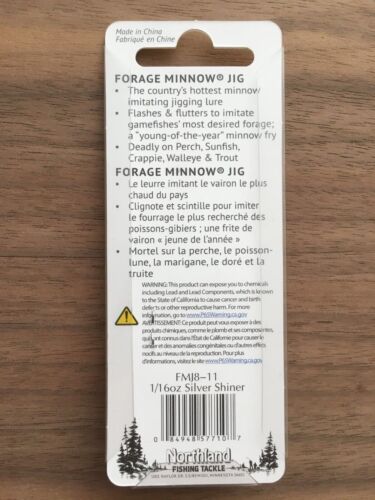 Northland Fishing Tackle - Forage Minnow Jig - 1/16 oz. - Various Colors Options - Picture 10 of 10