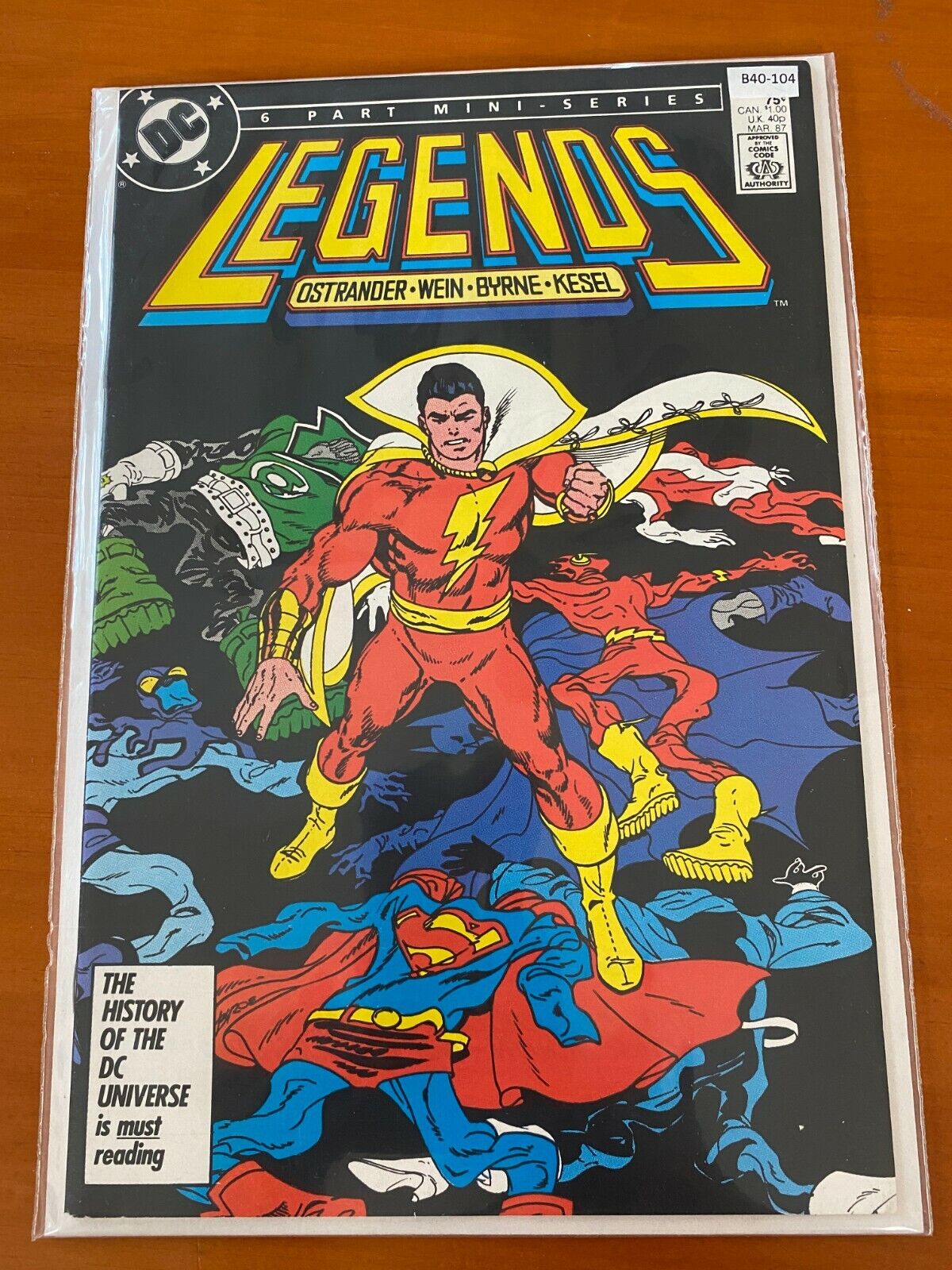 Legends #5 1987 Mini-Series High Grade 8.5 DC Comic Book B40-104