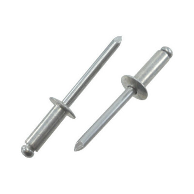 3/16" X 1" Tri Grip Rivets Tri-Fold Marine Aluminum Pop Rivets With Waterproof O Rings - Tri - Foto 13