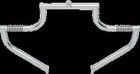 Lindby Linbar Front Highway Bar Chrome w Mount Hardware Harley Freewheeler 15 22