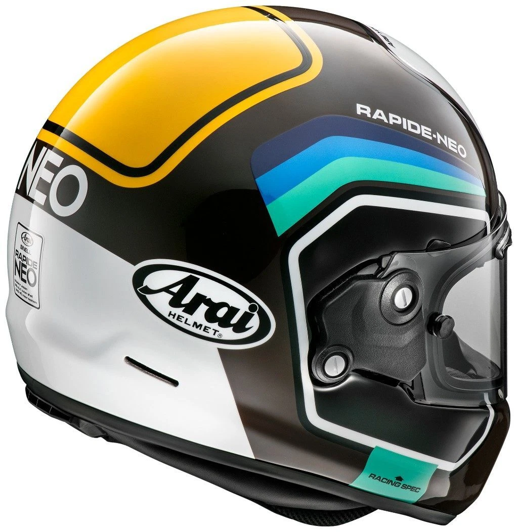 Arai RAPIDE-NEO NUMBER Brown Size:XS(54cm) New Full Face Helmet | eBay