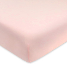 Fitted Crib Sheets Set Standard Mattress, 100 Organic Cotton Baby Boys, Girls,