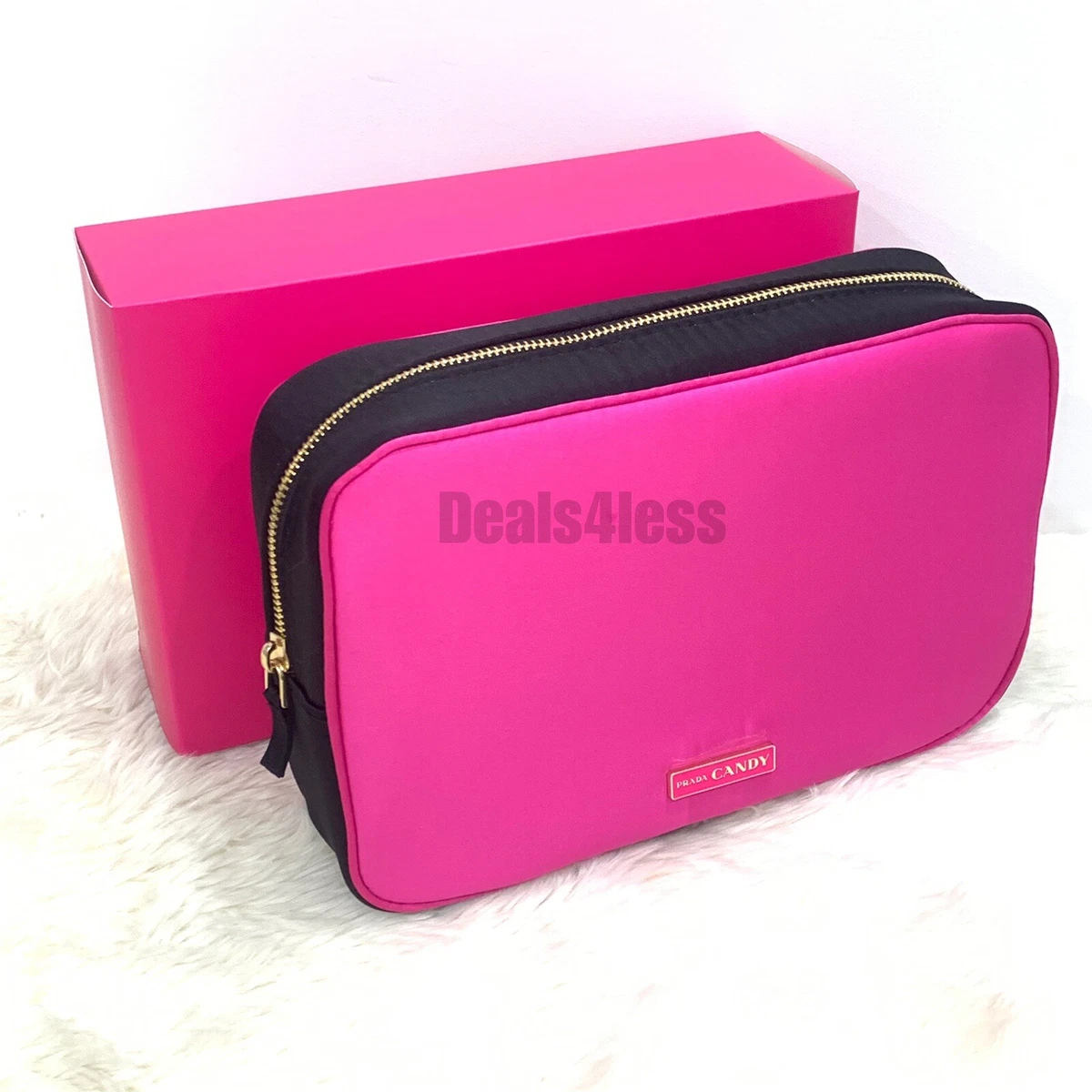 Prada Bag Pouch Makeup Cosmetic Bag Vanity Case Candy Perfumes