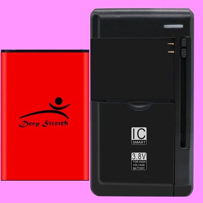 Long Life 3220mAh Battery Travel Charger for AT&T/Tracfone ZTE ZMAX 2 Z958 Phone