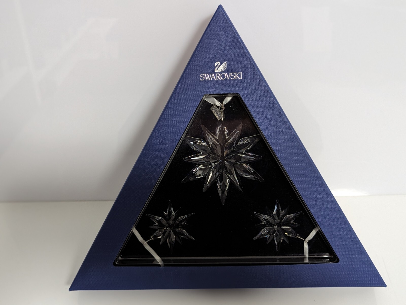 Swarovski💎 Weihnachtsstern Christmas Ornament 2011 3er SET 1092039 Neu