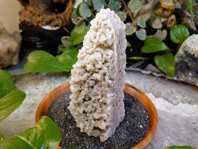 5.5'' Grape Agate Tower/Generator Partially Polished from Indonesia / GAT#007
