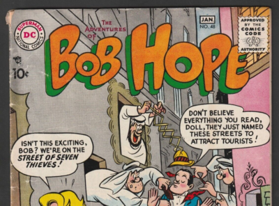 DC The Adventures of BOB HOPE No. 48 (1957) Bob and the Seven