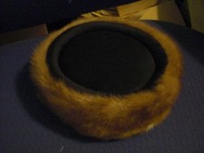 Vintage Faux Fur PillBox Hat From Lord  Taylor