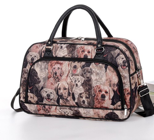 Bedruckte mittelgroße Damen Umhängetasche Umhängetasche Damen Reise Wochenende Handtasche LX - Bild 29 von 91