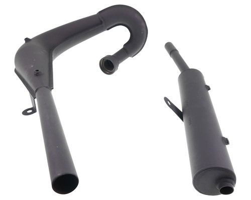 Auspuff Anlage GIANNELLI für Yamaha DT 50 MX 81-96 komplett Krümmer Tuning - Bild 3 von 8
