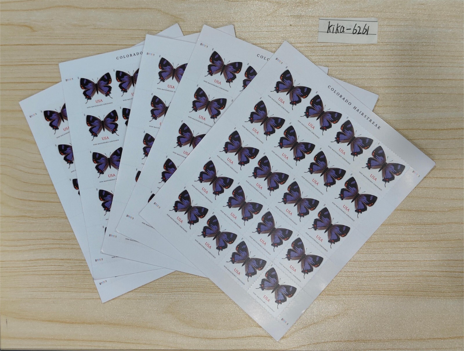 US Collectible 100“NonMachinable Surcharge, Butterfly” Gift