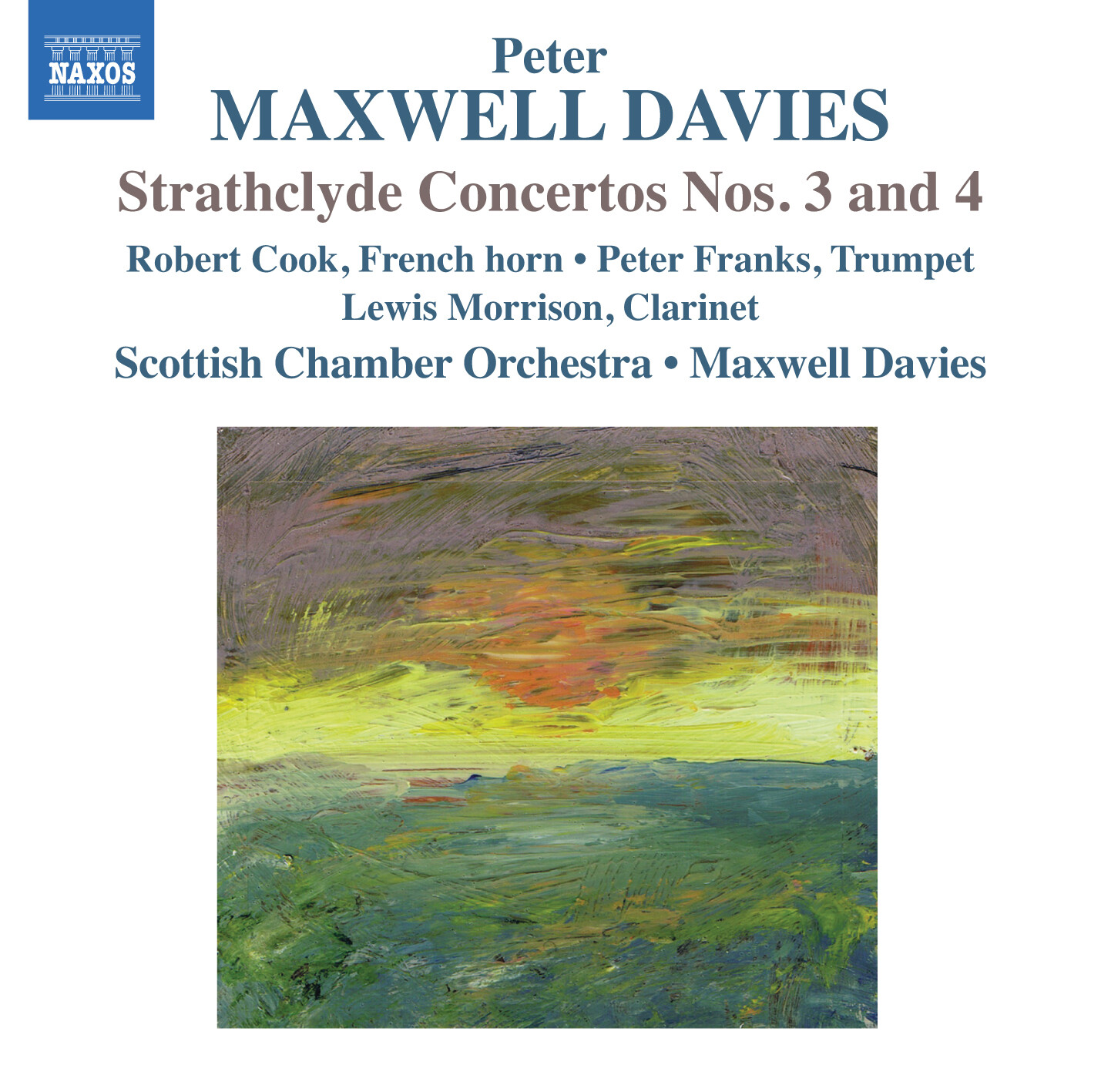 Peter Maxwell Davie Peter Maxwell Davies: Strathclyde Concertos Nos. 3 and  (CD)