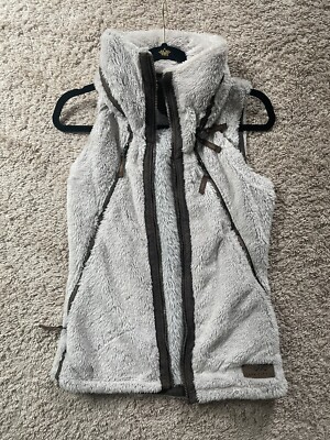 KUHL Flight Jacket Vest - Broken Zipper (included; Could Be Repaired) Stone XS