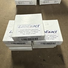 7 -LabExact 1200158 W33 Cellulose Weighing Paper, Nitrogen Free, 3x3 Inch PK/500