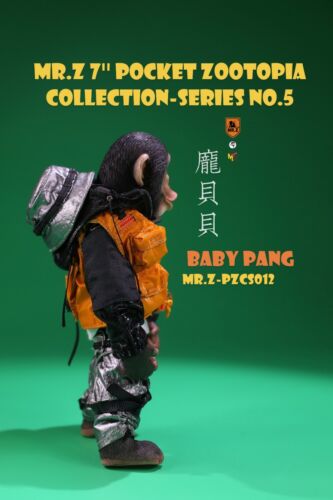 Mr.Z PZCS012 7" Pocket Zootopia Collection Serie n.5 Baby Pang Monkey - Foto 2 di 13
