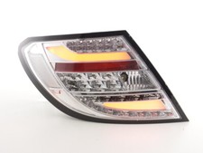 LED Rückleuchten Set passend für Mercedes C-Klasse W204 Bj. 07-11 chrom