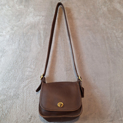 バッグ Coach brown Legacy Shoulder Bag COACH Legacy Chocolate Brown Suede Slim Bucket Shoulder Bag