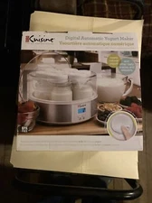 Euro Cuisine Yogurt Maker - YMX650 Automatic Digital Yogurt Maker Machine. New