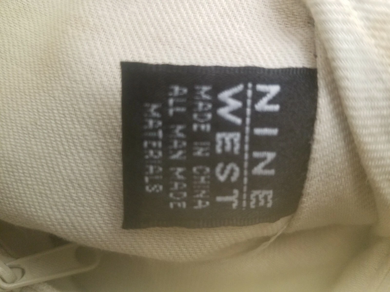 Borsa a tracolla donna Nine West marrone chiaro