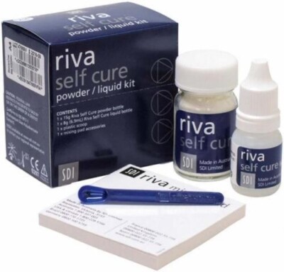SDI RIVA SELF CURE GIC  RESTORATIVE NO SENSITIVITY NO ADHESIVE REQUIRED