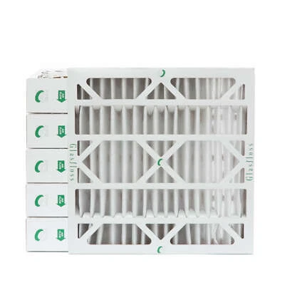 Glasfloss ZL 24x24x4 MERV 10 (FPR 7) Pleated HVAC Air Filters. Case of 6