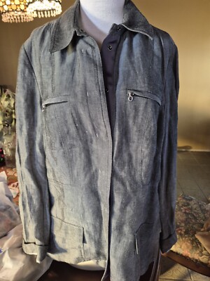Options Garfield &Mark's Grey Mulberry Jacket Size 12