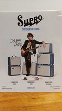 SUPRO GUITAR AMPLIFIERS 2012 JOE PERRY AEROSMITH GUITAR PRINT AD 11 X 8.5 p1