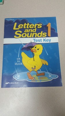 Abeka Letters and Sounds 1 Test Key | eBay