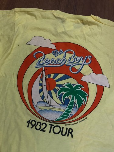 Vintage Beach Boys 1982 Tour TShirt 