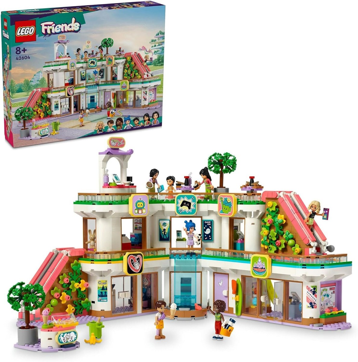 LEGO Friends Heartlake City's Fun Shopping Mall Toy Block House