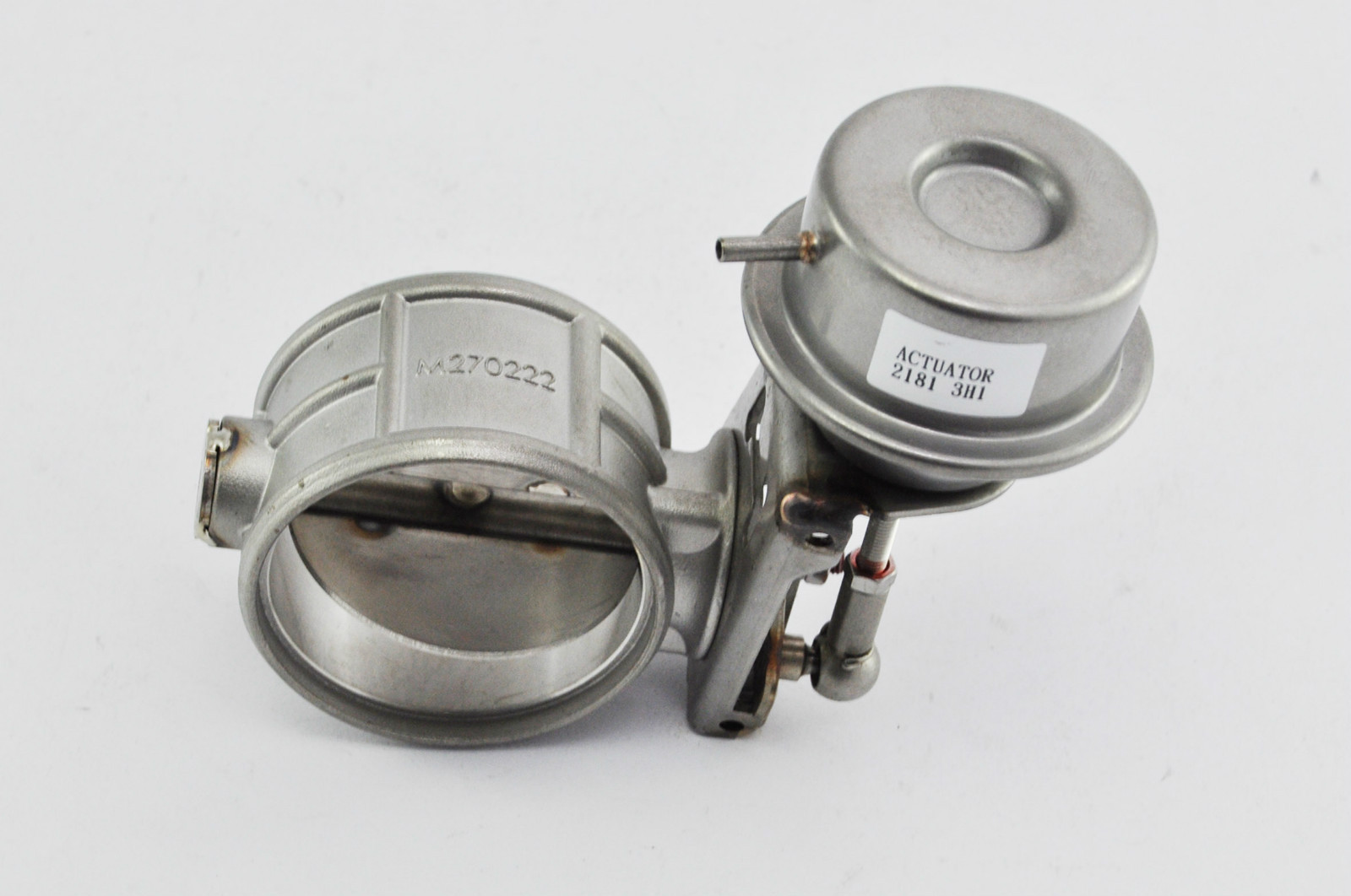 Exhaust Vacuum Valve with Vacuum Actuator 76mm Open Baffle O176902 eBay