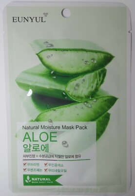 EUNYUL Natural Moisture Face Mask Pack 30 Sheets Korean Facial Skin Care