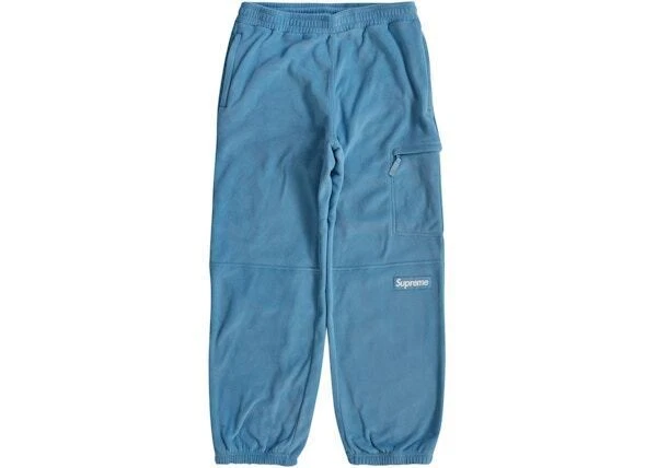 Pantalon Supreme Polartec (FW22) sarcelle poussiéreuse taille Petit