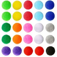 200Pcs 2 Inch Very Large Assorted Pom poms Arts and Crafts for DIY Creative C...
