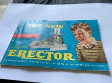 Vintage ERECTOR Catalog 1951 A. C. Gilbert Co. Construction Toy Hall of Science