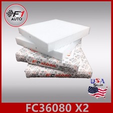 36080(X2PCS) PREMIUM CABIN AIR FILTER for 2017-18 HONDA CR-V & 2009-18 FIT