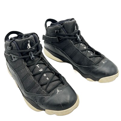 Nike Air Jordan 6 Rings Sneaker Shoes Mens Size 11.5 Black  display picture 3