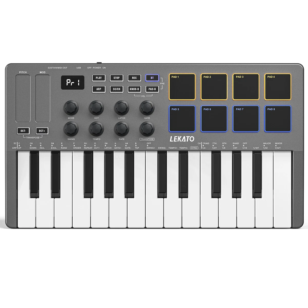 Bluetooth piano keyboard for ipad outlet
