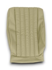 R&uuml;ckenlehne Vordersitz Bezug f&uuml;r Mercedes W123 1 und  2. Serie pergament