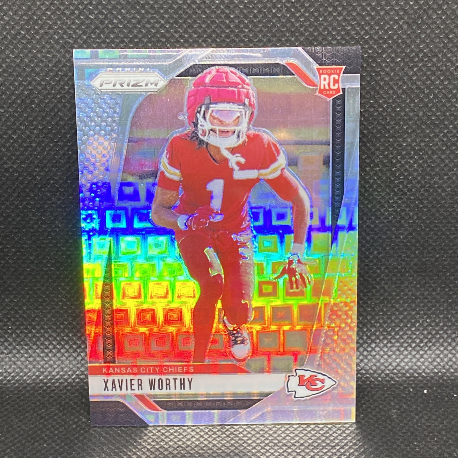 2024 Panini Prizm - Rookies Xavier Worthy #399 Pandora Prizm /400 (RC)