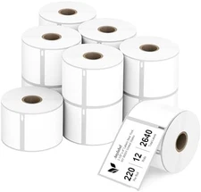 Shipping Labels Compatible with Dymo 12 Rolls