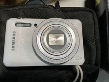 Samsung WB Series WB35F 16.2MP Digital Camera - White with Bag. Tested  Working