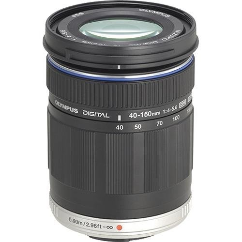 美品 M.ZUIKO40-150mm F4-5.6 ED MSC AA3763 Olympus M.Zuiko 40-150mm f/4.0-5.6 Zoom Lens - Black for