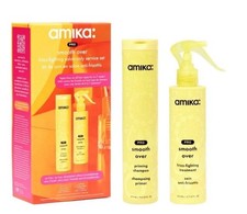 Amika PRO Smooth Over Frizz Fighting Treatment Brand NIB W Gift bag Amika Pro