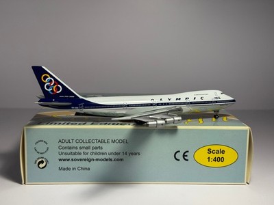 Aeroclassics 1:400 Olympic Airways Boeing 747-200 SX-OAA 