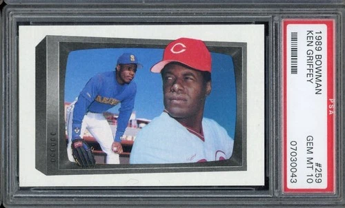 1989 Bowman Baseball #259 Ken Griffey PSA 10
