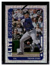 2021 Donruss #ES9 Trevor Story Elite Series Vector
