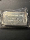 RARE!!! Engelhard 10oz .999 Pure Silver Bar in Plastic SN C227407