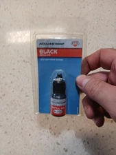 COSCO ACCU-STAMP Gel Ink Refill Black 0.35 oz Bottle 090684 